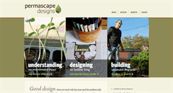 Desktop Screenshot of permascapedesigns.com